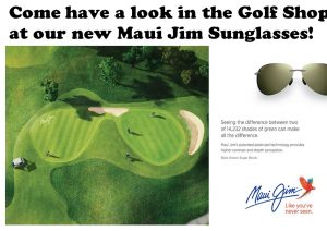 Maui jim golf sunglasses 2016 on sale
