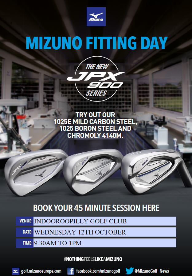 Mizuno Fitting Chart