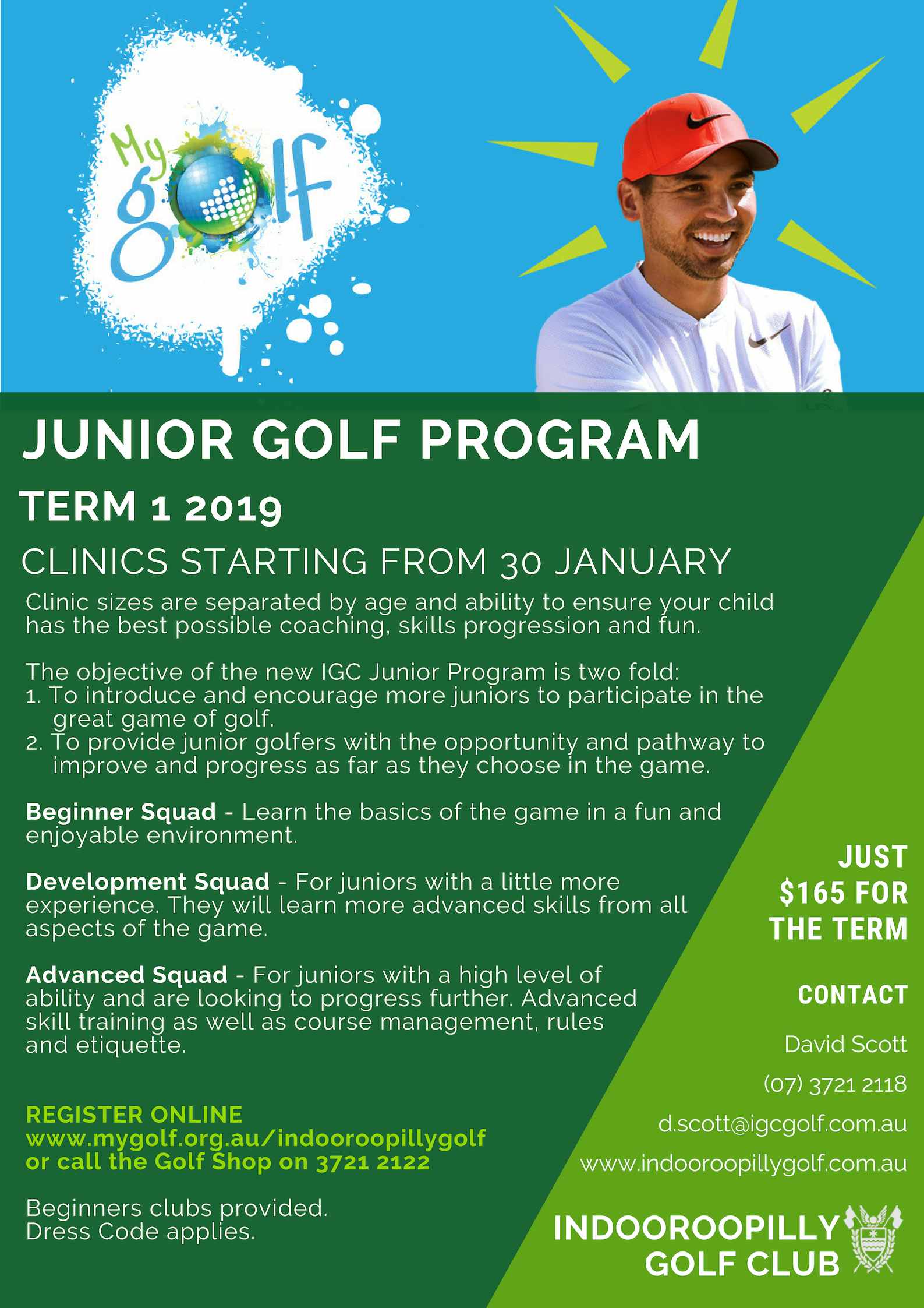 Junior Golf Program Term One Indooroopilly Golf ClubIndooroopilly